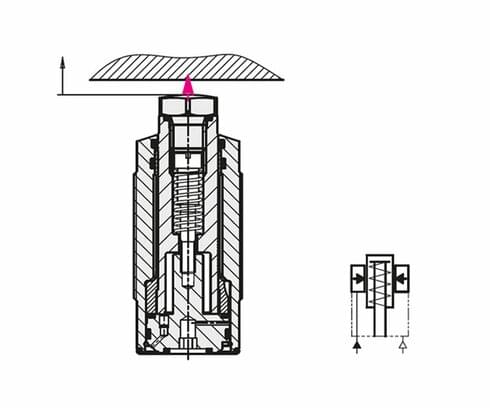 Accionamiento neumático