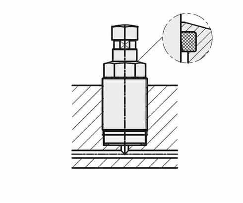 Borde rascador metálico y rascador