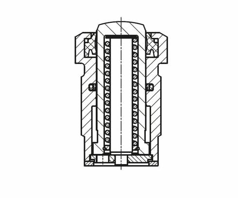 Ventilación de la cámara de muelles