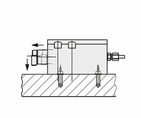 Brida tipo bloque de sujeción B 1.8233