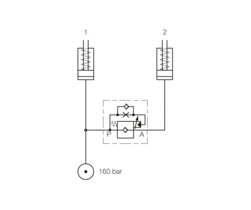 sequence valve C2.9546 for time-dependent sequence control sequence valve C2.9546 for time-dependent sequence control