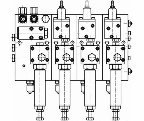 Combinazione di moduli di valvole C2.960 Combinazione di moduli di valvole C2.960
