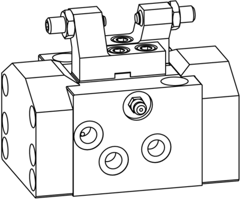 bloque de sujeción en posición flexible B1.732 bloque de sujeción en posición flexible B1.732