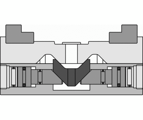Elemento di bloccaggio a morsa, con bloccaggio al centro I4.120 Elemento di bloccaggio a morsa, con bloccaggio al centro I4.120