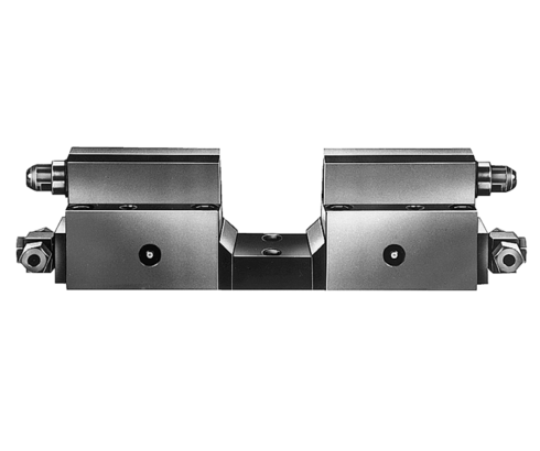 Elemento di bloccaggio doppio per il bloccaggio centrato dall'interno al centro Elemento di bloccaggio doppio per il bloccaggio centrato dall'interno al centro