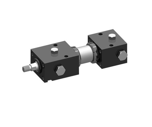 Hydro-Blockzylinder B 1.590 Cilindro idraulico con testate a basetta B 1.590