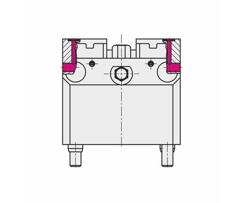 Control neumático de contacto con la pieza de trabajo